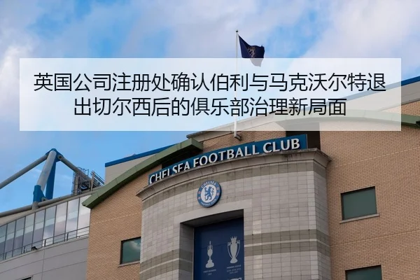英国公司注册处确认伯利与马克沃尔特退出切尔西后的俱乐部治理新局面 | HBSPORTS